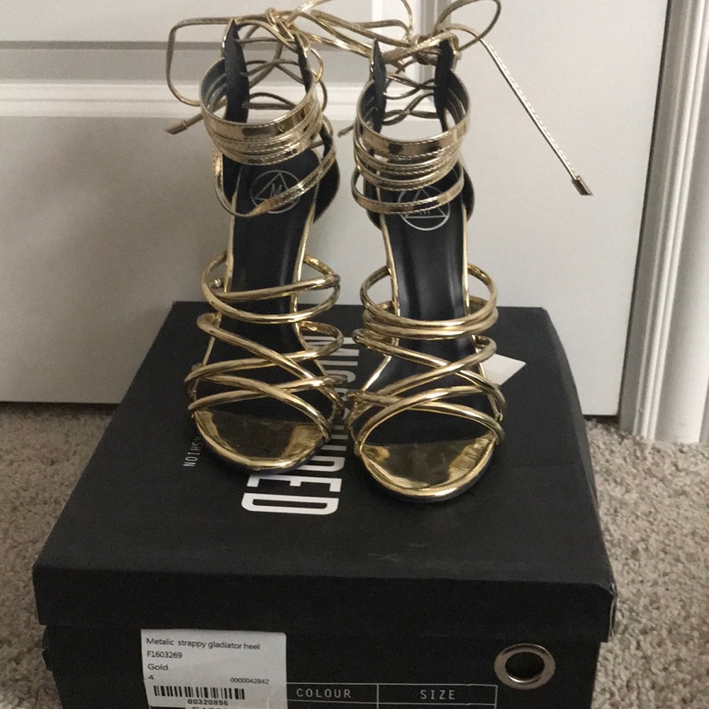 Missguided Strappy Gladiator Heels